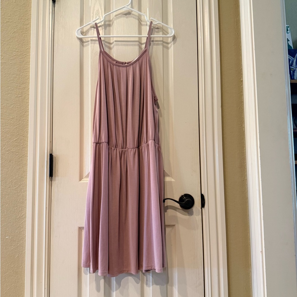 C Mauve Sleeveless Dress